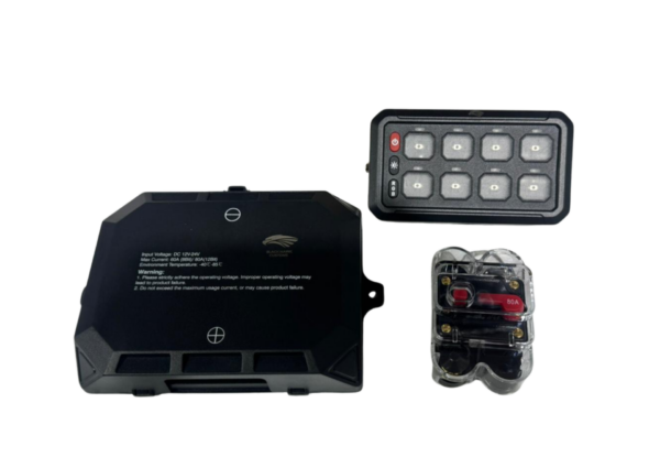 Customs 8 Gang Bluetooth Switch Panel
